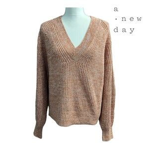 a new day (NWOT) V Neck Sweater Size XL
